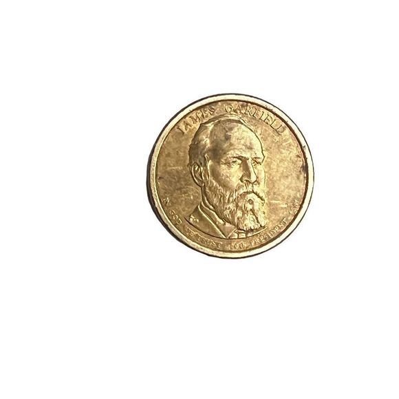 2011 D James Garfield Presidential Dollar - Picture 2 of 6